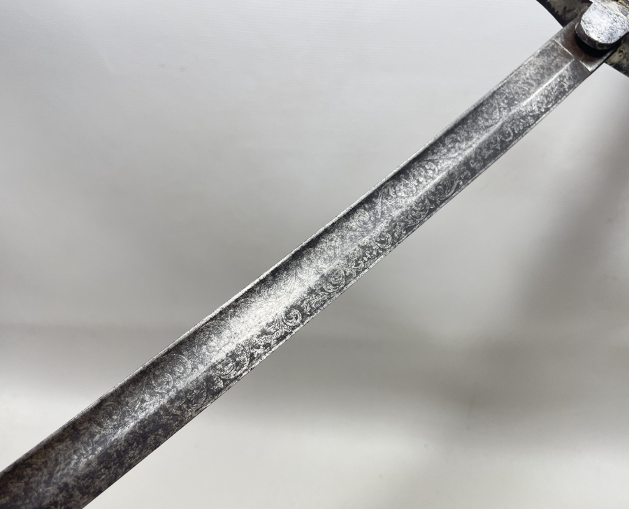 İKİ TARAFI İŞLEMELİ ÇOK NADİR OSMANLI SÜVARİ KILICI