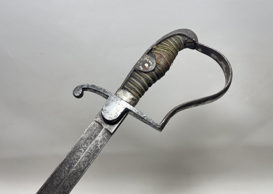 İKİ TARAFI İŞLEMELİ ÇOK NADİR OSMANLI SÜVARİ KILICI