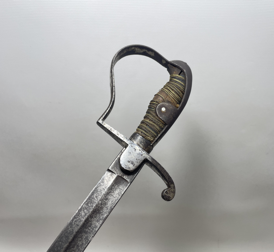 İKİ TARAFI İŞLEMELİ ÇOK NADİR OSMANLI SÜVARİ KILICI