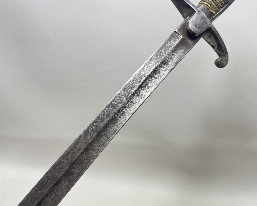 İKİ TARAFI İŞLEMELİ ÇOK NADİR OSMANLI SÜVARİ KILICI