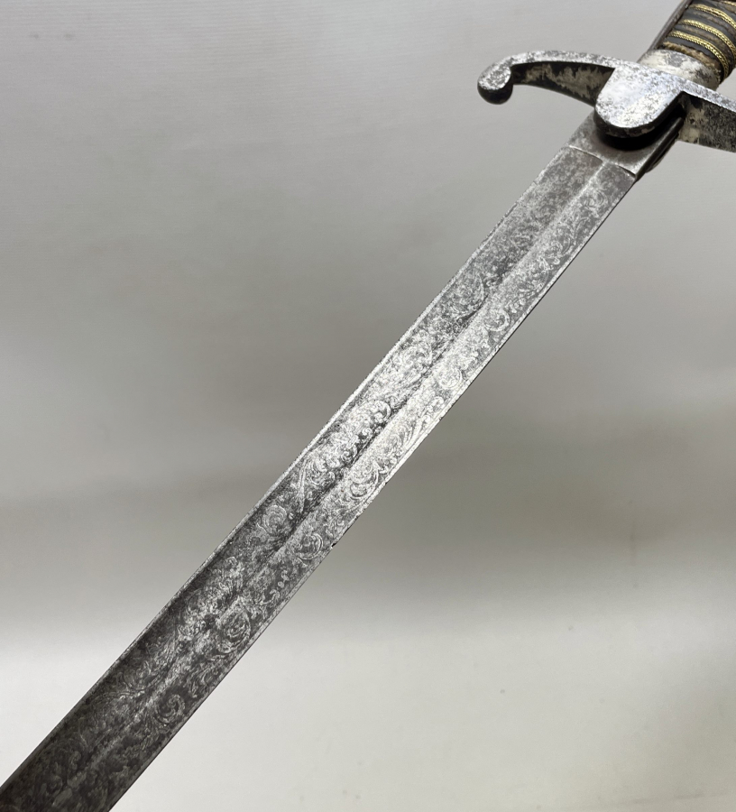 İKİ TARAFI İŞLEMELİ ÇOK NADİR OSMANLI SÜVARİ KILICI