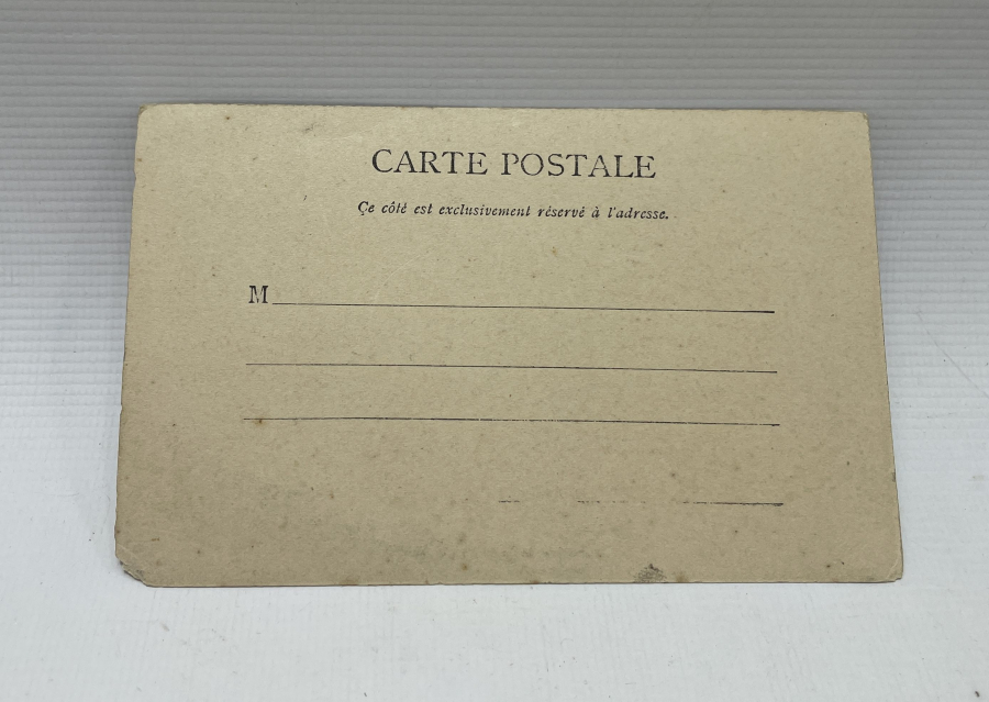 MAX FRUCHTERMANN EDİTÖRLÜĞÜNDE NADİR HAZIRLANMIŞ KARTPOSTAL