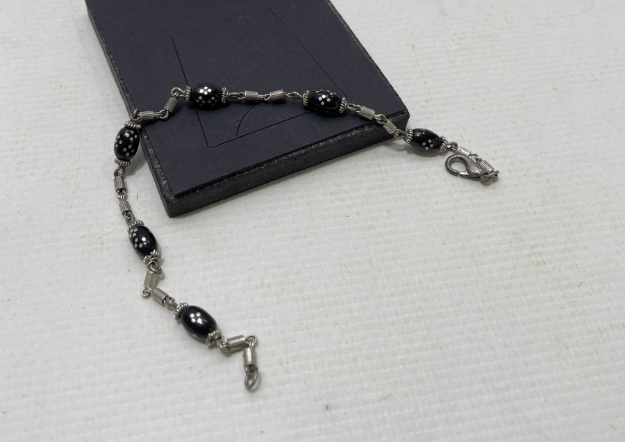 OLTU TAŞLI ÖZEL YAPIM GÜMÜŞ BİLEKLİK