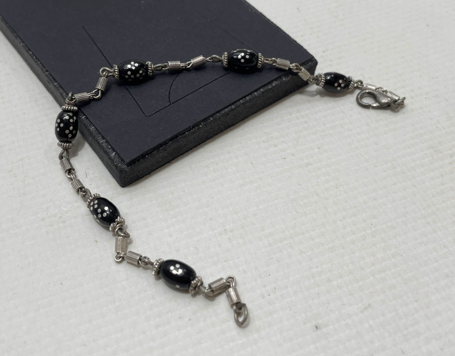 OLTU TAŞLI ÖZEL YAPIM GÜMÜŞ BİLEKLİK