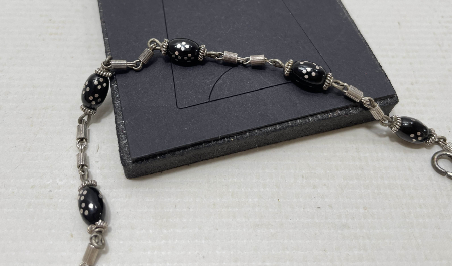 OLTU TAŞLI ÖZEL YAPIM GÜMÜŞ BİLEKLİK