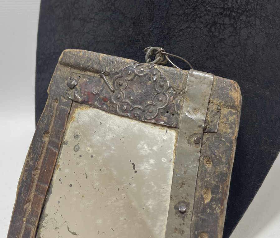 OSMANLI DÖNEMİ AYNASI TAŞ AYNADAN MAMUL NADİR KÖY İŞİ AYNA