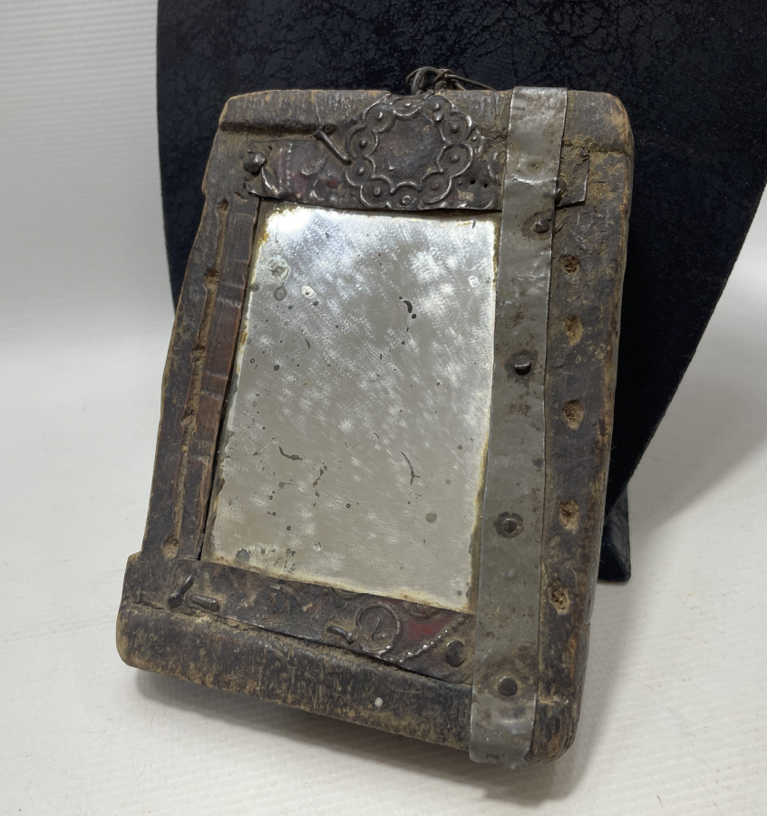 OSMANLI DÖNEMİ AYNASI TAŞ AYNADAN MAMUL NADİR KÖY İŞİ AYNA