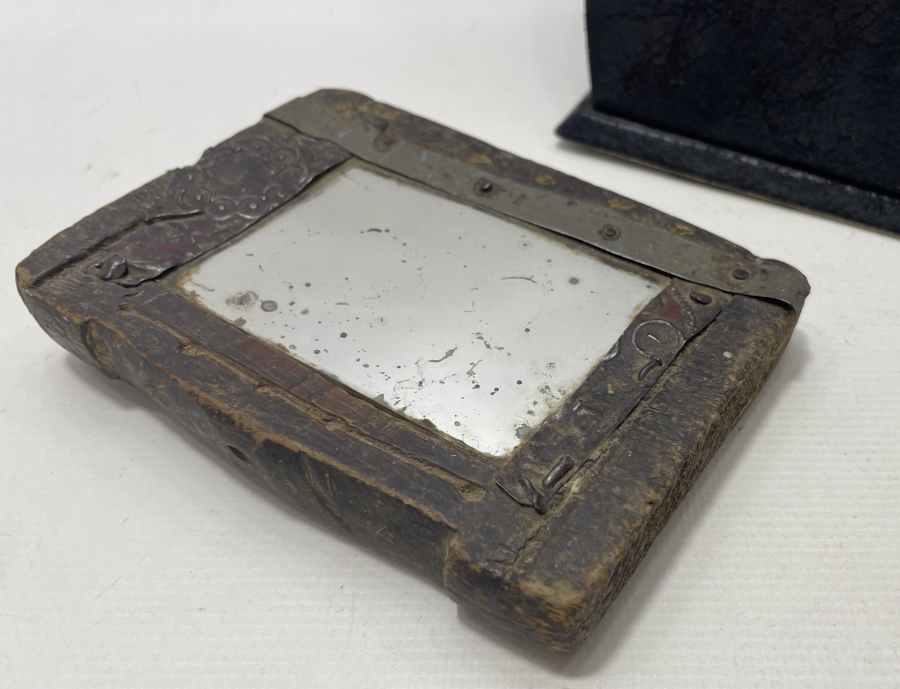 OSMANLI DÖNEMİ AYNASI TAŞ AYNADAN MAMUL NADİR KÖY İŞİ AYNA