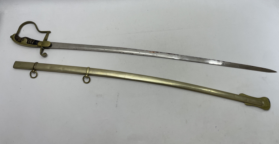 OSMANLI DÖNEMİ NADİR HAFİF SÜVARİ SUBAY KILICI