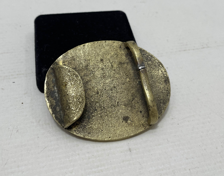 OSMANLI DÖNEMİ ÇOK NADİR BURSA ÖĞRETMEN MEKTEBİ KEMER TOKASI - İLK KEZ GÖRÜLÜYOR