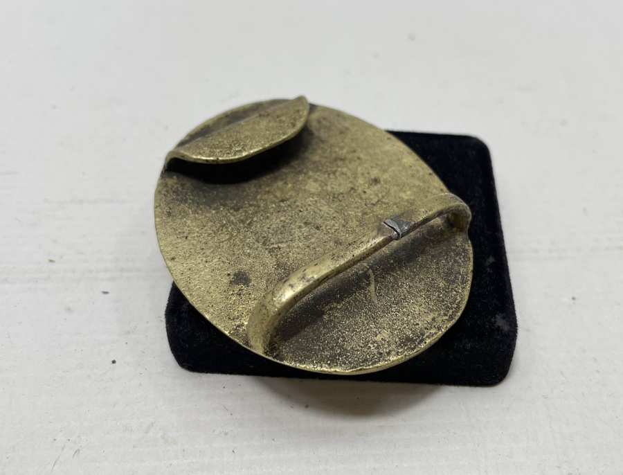 OSMANLI DÖNEMİ ÇOK NADİR BURSA ÖĞRETMEN MEKTEBİ KEMER TOKASI - İLK KEZ GÖRÜLÜYOR