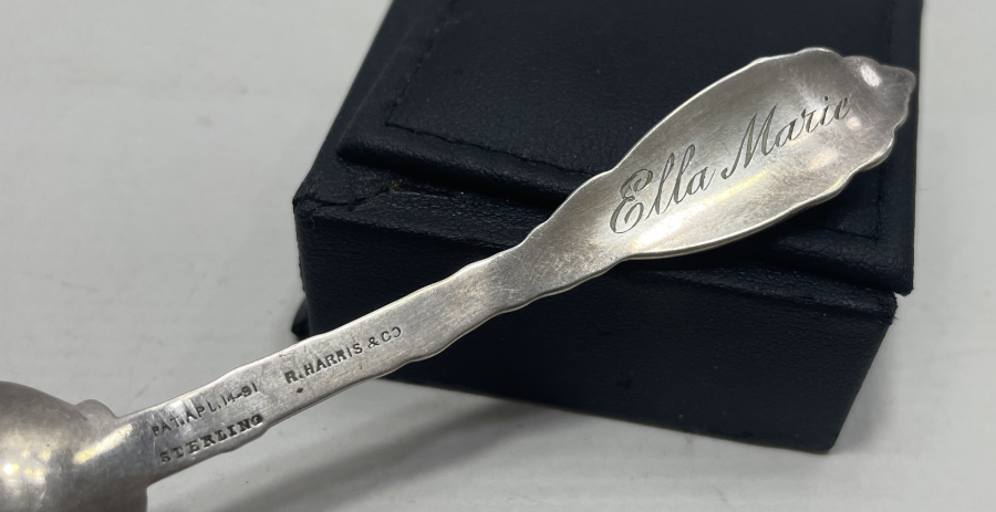 ANTİKA İNGİLİZ GÜMÜŞ KAŞIK