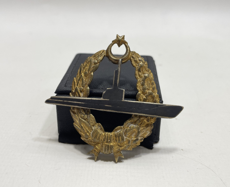 CUMHURİYET BAŞLARI ÇOK NADİR DENİZALTI SUBAY BRÖVESİ