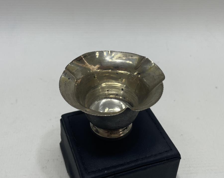 GÜMÜŞTEN MAMUL ANTİKA KAHVE YANI LOKUMLUĞU