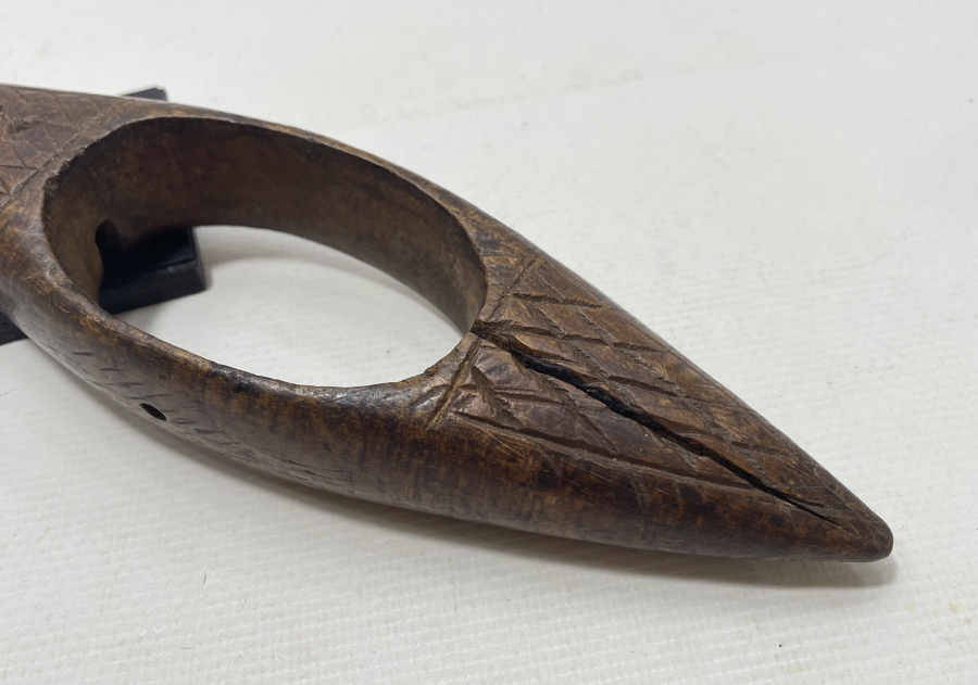 OSMANLI DÖNEMİ ŞAMANİK İŞLEMELERLE SÜSLÜ ÇOK NADİR AHŞAP MEKİK