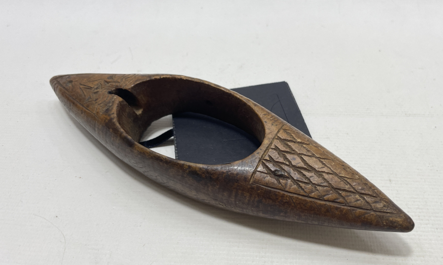 OSMANLI DÖNEMİ ŞAMANİK İŞLEMELERLE SÜSLÜ ÇOK NADİR AHŞAP MEKİK