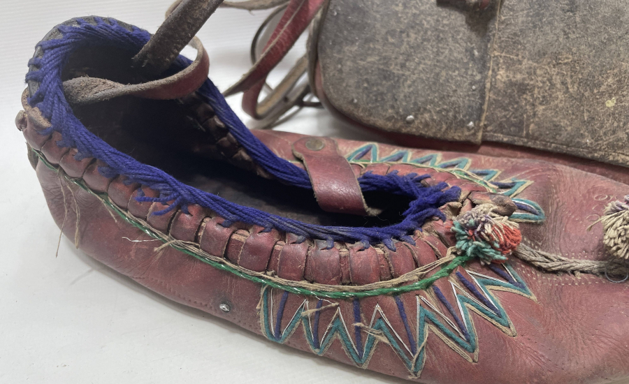 OSMANLI DÖNEMİ ARNAVUT İŞİ ÇOK NADİR  AY YILDIZLI DAMAT ÇARIĞI