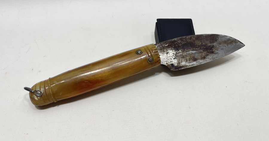 OSMANLI DÖNEMİ ÇİFT USTA DAMGALI DEV BOYDA ÇAKI