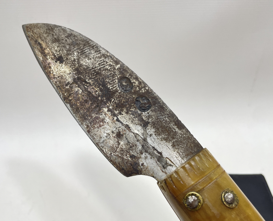 OSMANLI DÖNEMİ ÇİFT USTA DAMGALI DEV BOYDA ÇAKI