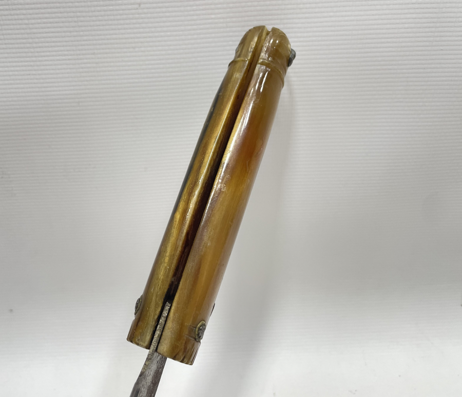 OSMANLI DÖNEMİ ÇİFT USTA DAMGALI DEV BOYDA ÇAKI