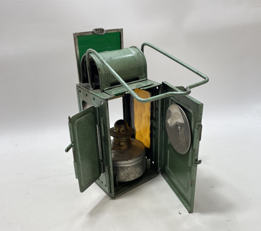 OSMANLI DÖNEMİ ÇİL KONDİSYONDA ÇOK NADİR TREN LAMBASI