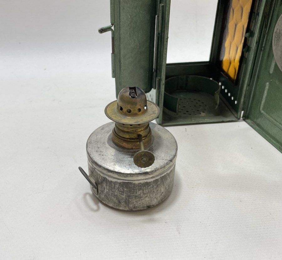 OSMANLI DÖNEMİ ÇİL KONDİSYONDA ÇOK NADİR TREN LAMBASI