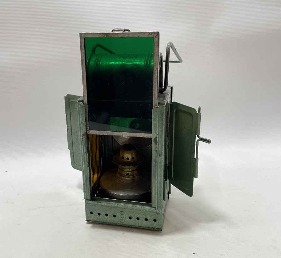 OSMANLI DÖNEMİ ÇİL KONDİSYONDA ÇOK NADİR TREN LAMBASI