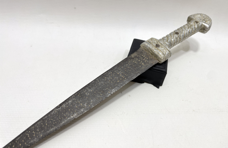 OSMANLI DÖNEMİ NADİR FORMDA ÇERKES KAMASI