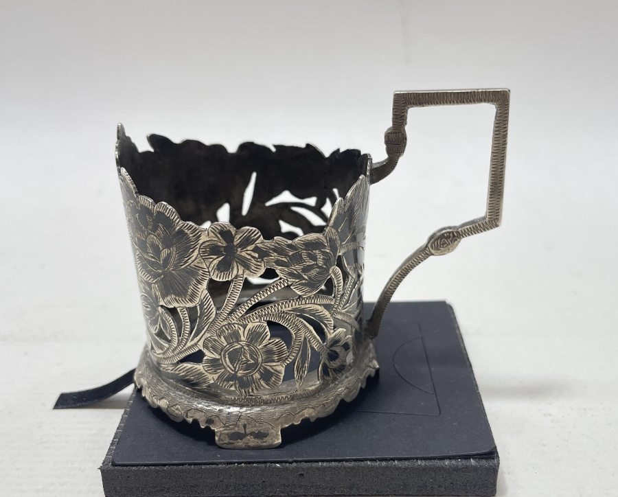 OSMANLI DÖNEMİ USTA DAMGALI SAVATLI VAN İŞİ BARDAK ZARFI