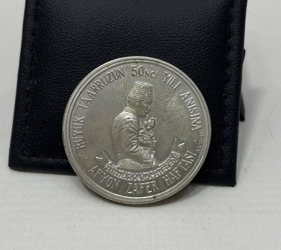 BÜYÜK TAARRUZUN 50. YILINA ÖZEL BASILMIŞ HATIRA PARA