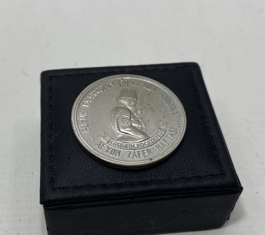 BÜYÜK TAARRUZUN 50. YILINA ÖZEL BASILMIŞ HATIRA PARA
