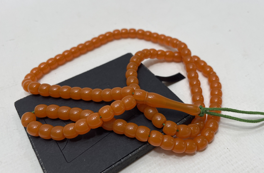 KATALİNDEN MAMUL ANTİKA NAMAZ TESPİHİ