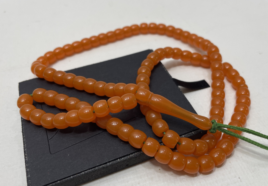 KATALİNDEN MAMUL ANTİKA NAMAZ TESPİHİ