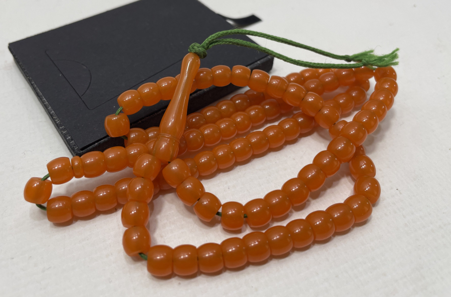 KATALİNDEN MAMUL ANTİKA NAMAZ TESPİHİ