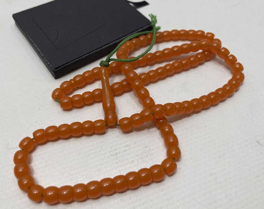 KATALİNDEN MAMUL ANTİKA NAMAZ TESPİHİ