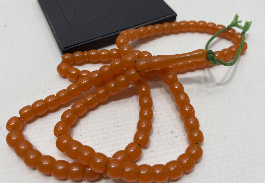 KATALİNDEN MAMUL ANTİKA NAMAZ TESPİHİ