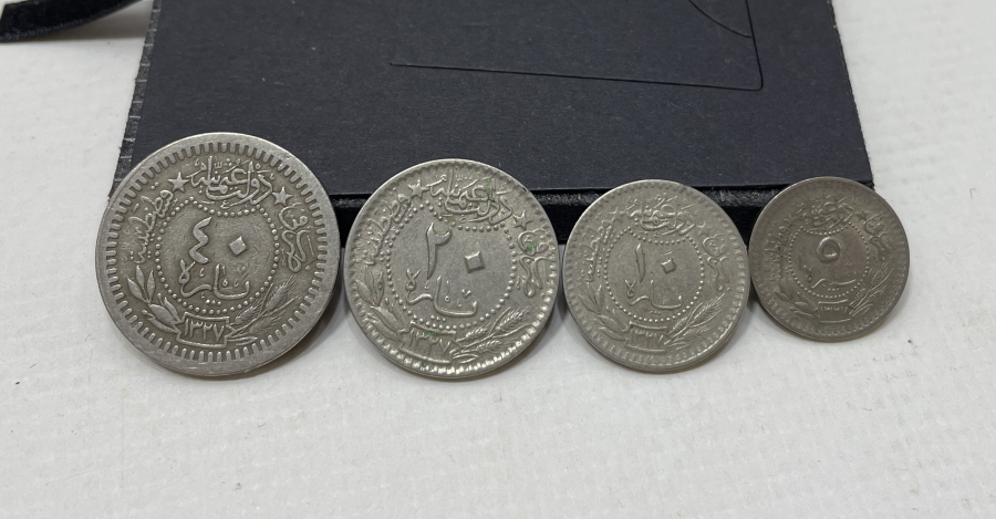 MEHMED REŞAD HAN DÖNEMİ TAM TAKIM PARA SETİ