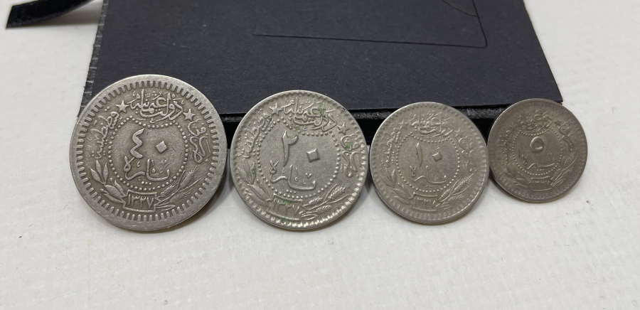 MEHMED REŞAD HAN DÖNEMİ TAM TAKIM PARA SETİ