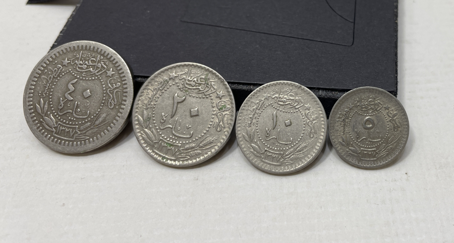 MEHMED REŞAD HAN DÖNEMİ TAM TAKIM PARA SETİ