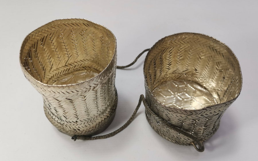 OSMANLI DÖNEMİ EL YAPIMI ÇOK NADİR FİNCAN KORUMAKLIKLARI