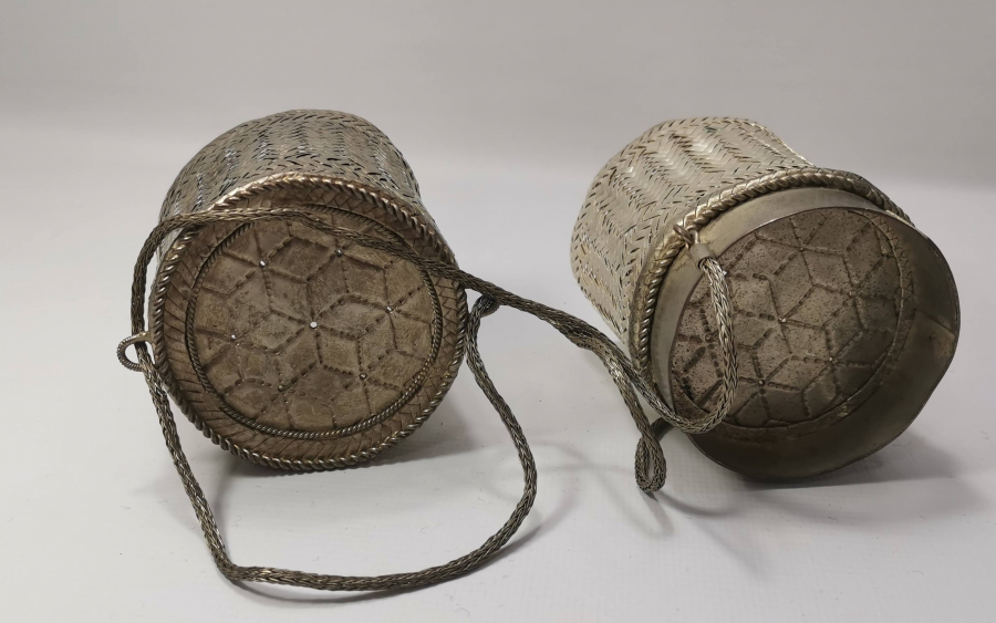 OSMANLI DÖNEMİ EL YAPIMI ÇOK NADİR FİNCAN KORUMAKLIKLARI