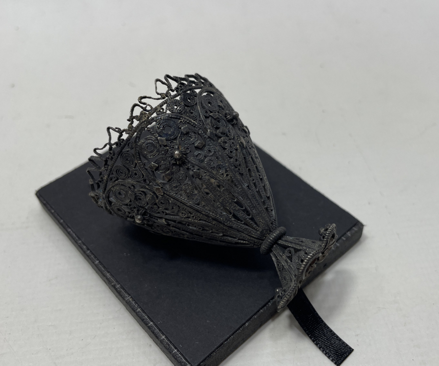 OSMANLI DÖNEMİ TELKARİ İŞÇİLİKLİ FİNCAN ZARFI