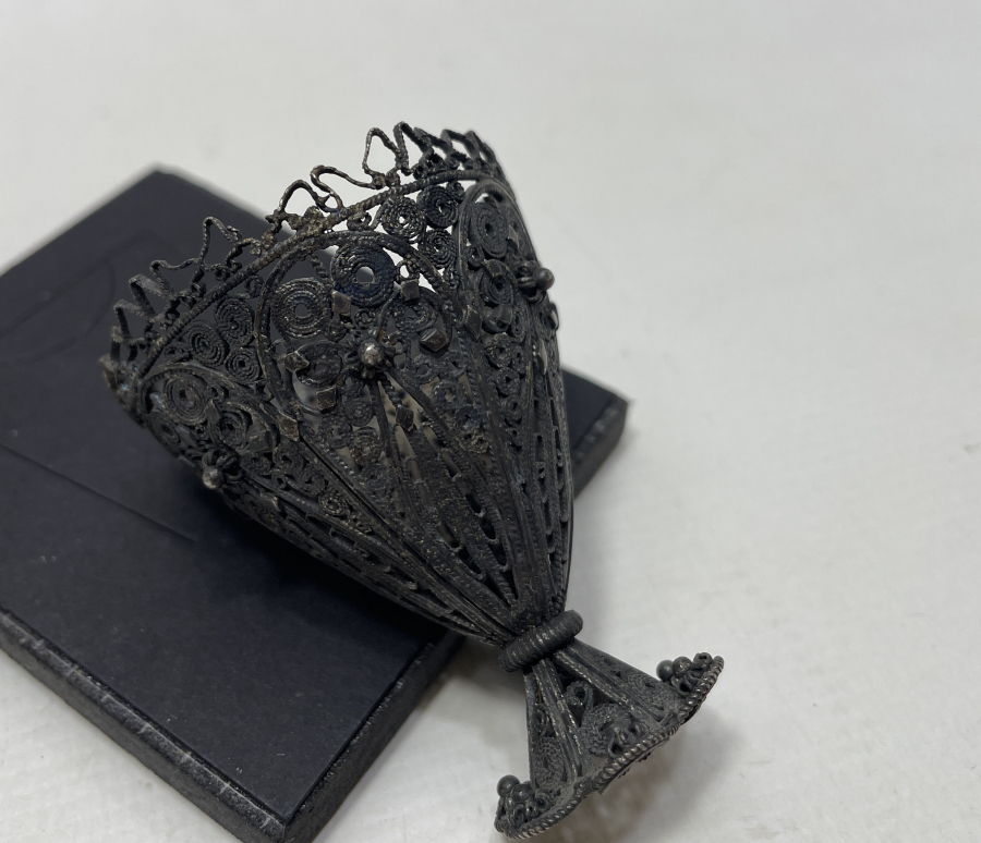 OSMANLI DÖNEMİ TELKARİ İŞÇİLİKLİ FİNCAN ZARFI