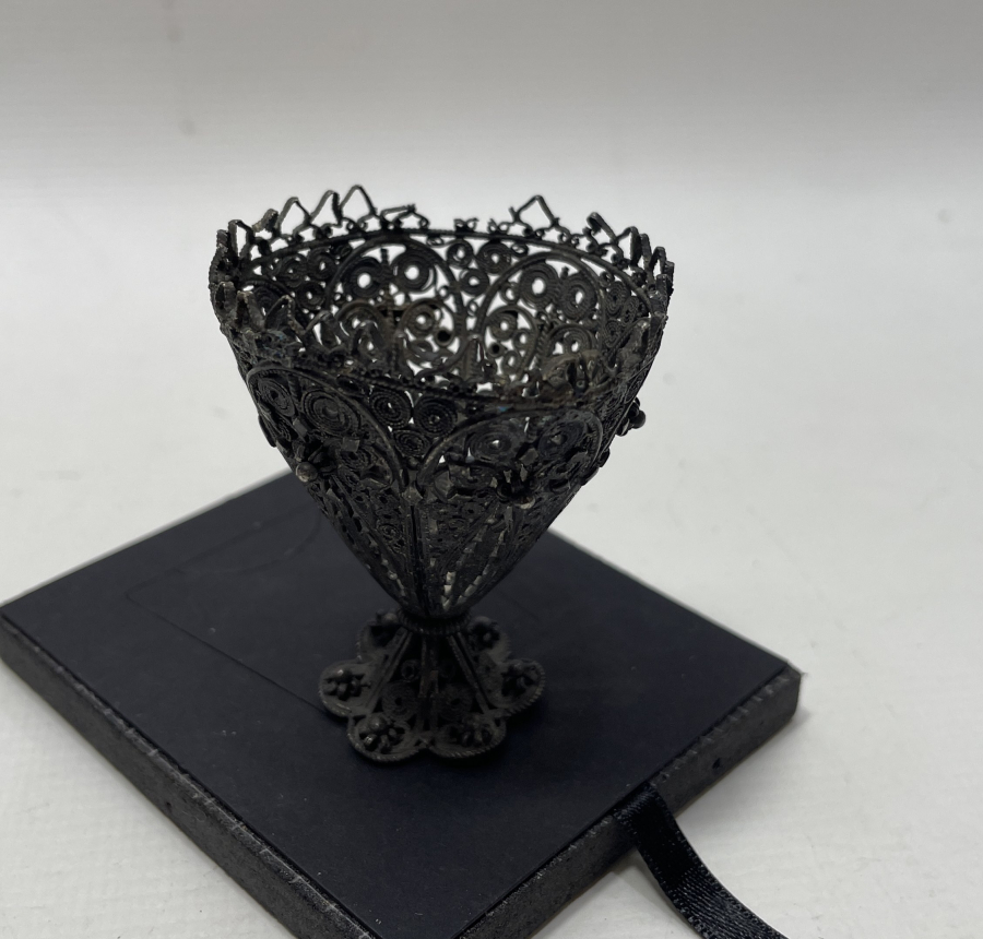 OSMANLI DÖNEMİ TELKARİ İŞÇİLİKLİ FİNCAN ZARFI