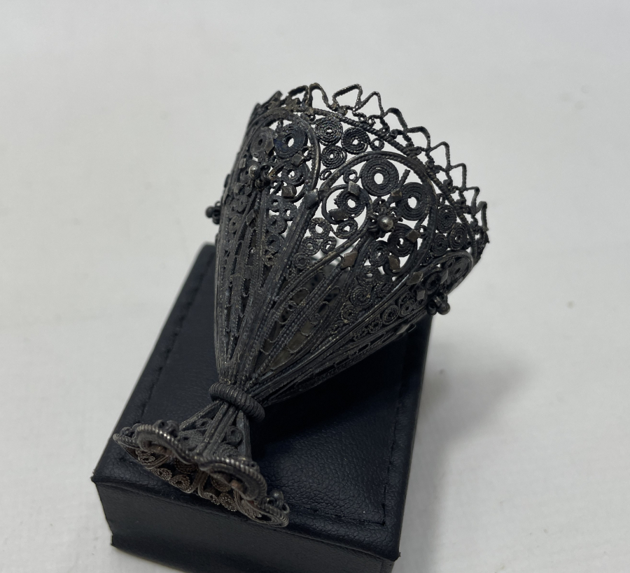 OSMANLI DÖNEMİ TELKARİ İŞÇİLİKLİ FİNCAN ZARFI