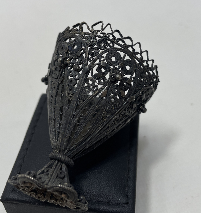 OSMANLI DÖNEMİ TELKARİ İŞÇİLİKLİ FİNCAN ZARFI