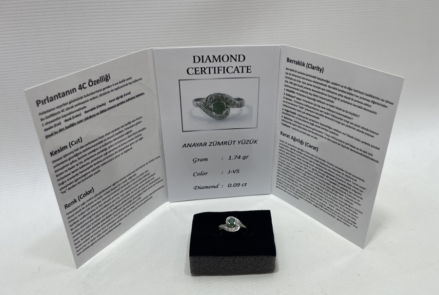 YAKUT VE PIRLANTA TAŞLI SONSUZLUK MODELİ YÜZÜK