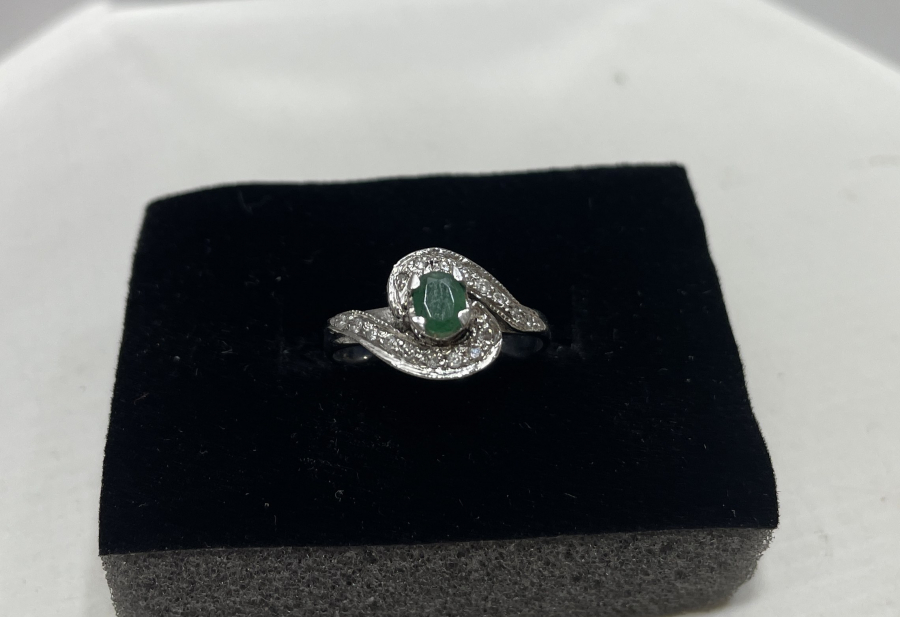 YAKUT VE PIRLANTA TAŞLI SONSUZLUK MODELİ YÜZÜK