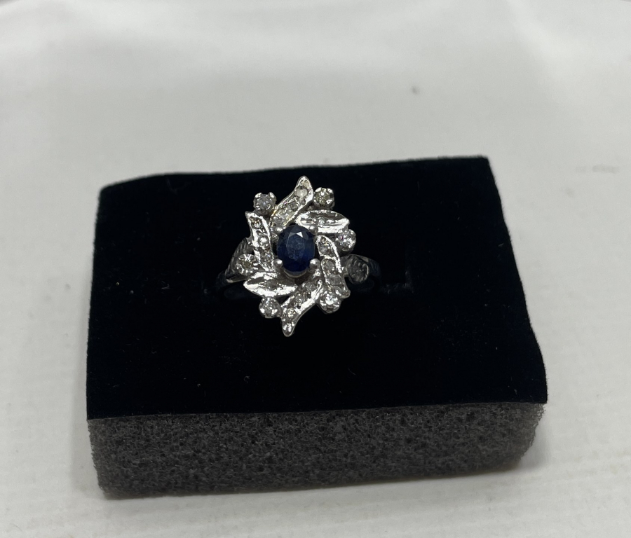 YAKUT VE PIRLANTA TAŞLI YÜZÜK