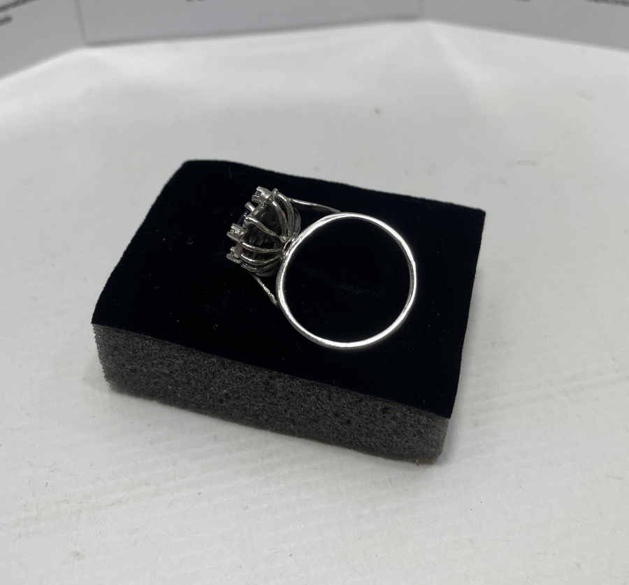 YAKUT VE PIRLANTA TAŞLI YÜZÜK